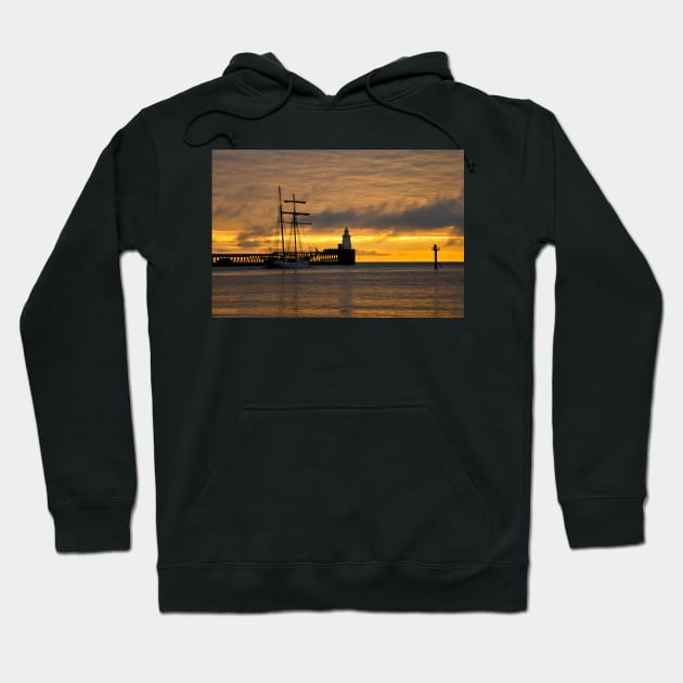 The Flying Dutchman leaving port Hoodie by Violaman